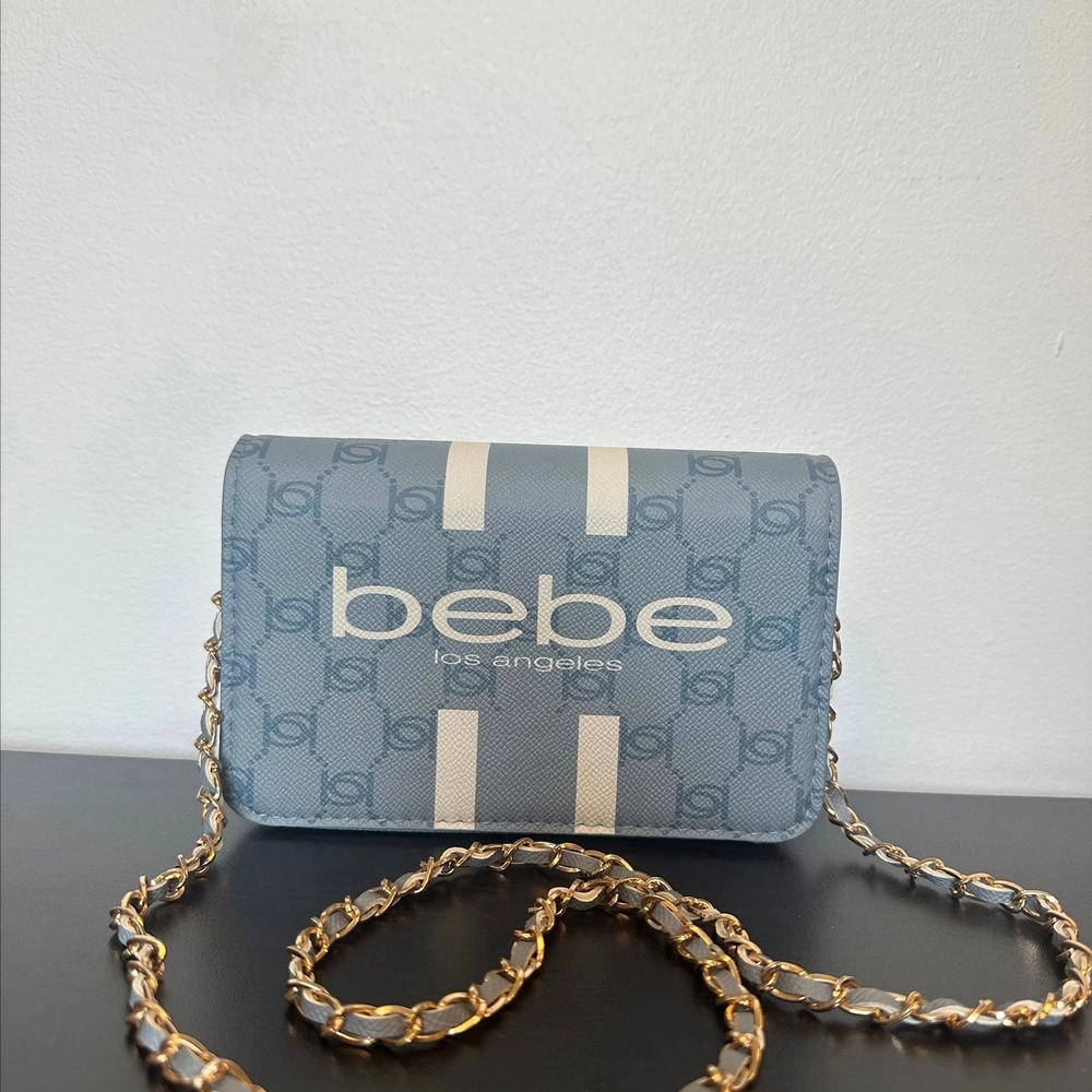 Bebe Denim (Blue) Or White or Coral Crossbody Bag(s)
